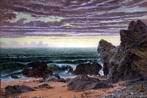 海に沈む夕日（46429ペア） 作： William Bell Scott